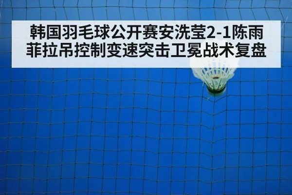 韩国羽毛球公开赛安洗莹2-1陈雨菲拉吊控制变速突击卫冕战术复盘